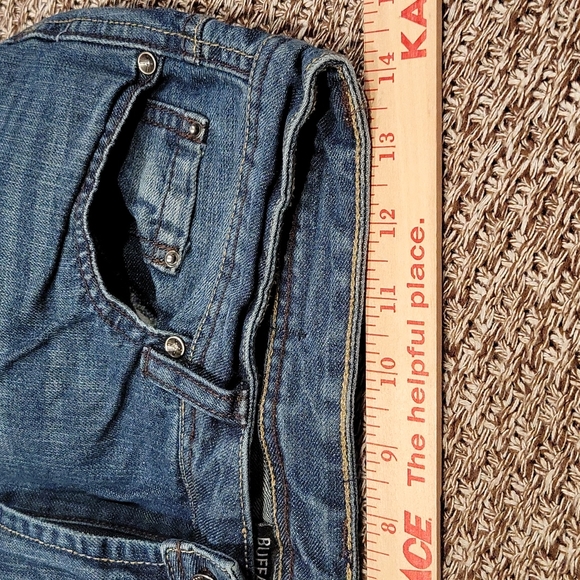 Buffalo David Britton Driven Blue Straight Leg Boys Denim Jeans Size 16 - Picture 13 of 13